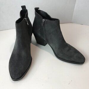 DOLCE VITA Suede Zip Booties US 8 EU 39